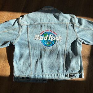 80s Hard Rock Jean Jacket - London